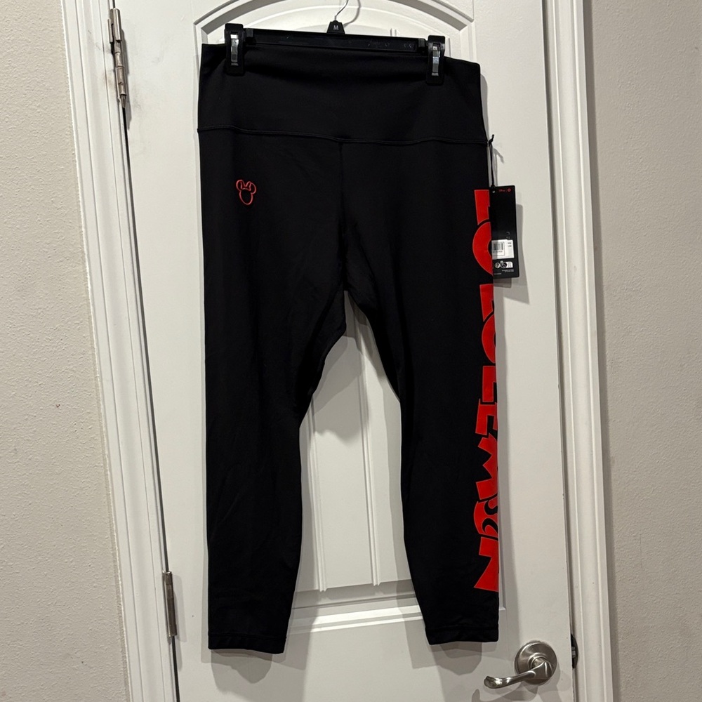 Disney lululemon Black align high rise pants